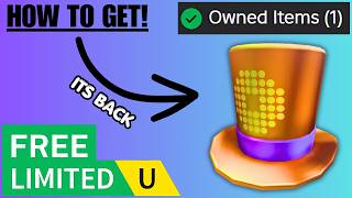 Free Mudem Cylinder Hat UGC Limited (How to Get!) screenshot 1