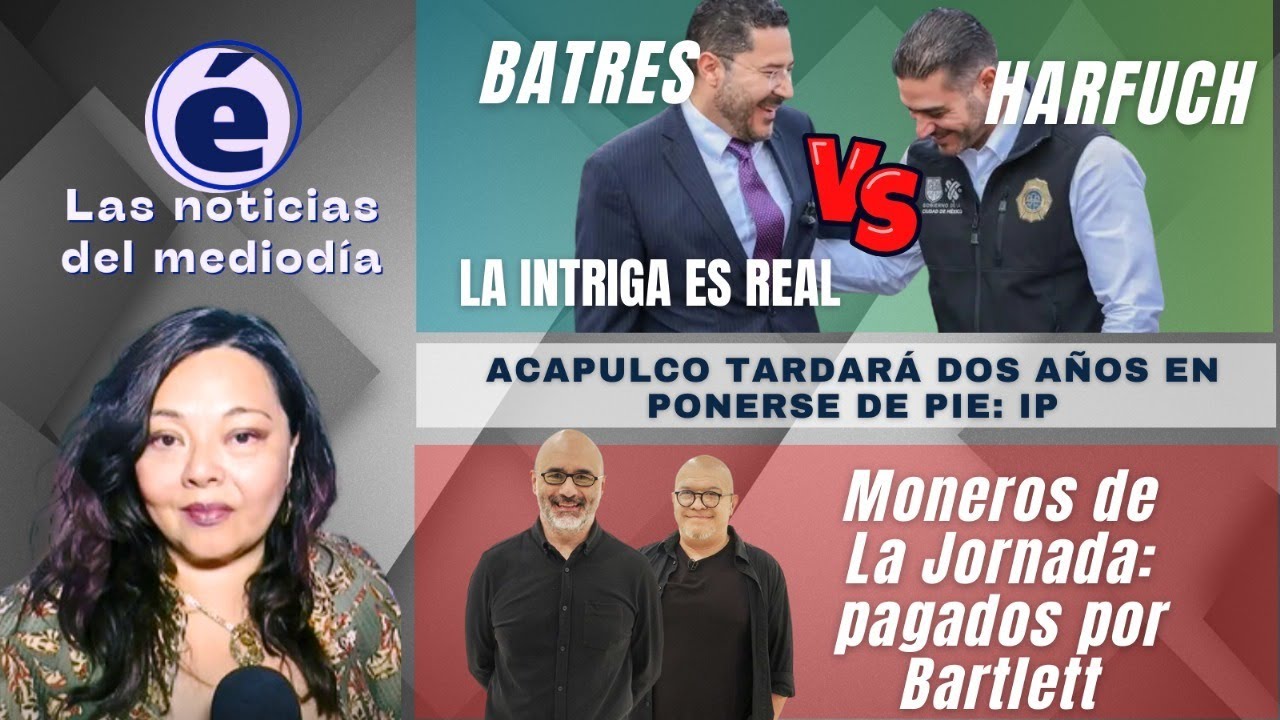 Batres vs. Harfuch: la intriga es real 🔷 Moneros de La Jornada, pagados  por Bartlett