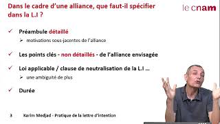 Pratique De La Lettre Dintention