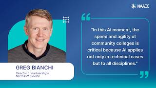 NAAIC Interview Series: Microsoft Elevate’s Greg Bianchi on Agile AI Workforce Readiness