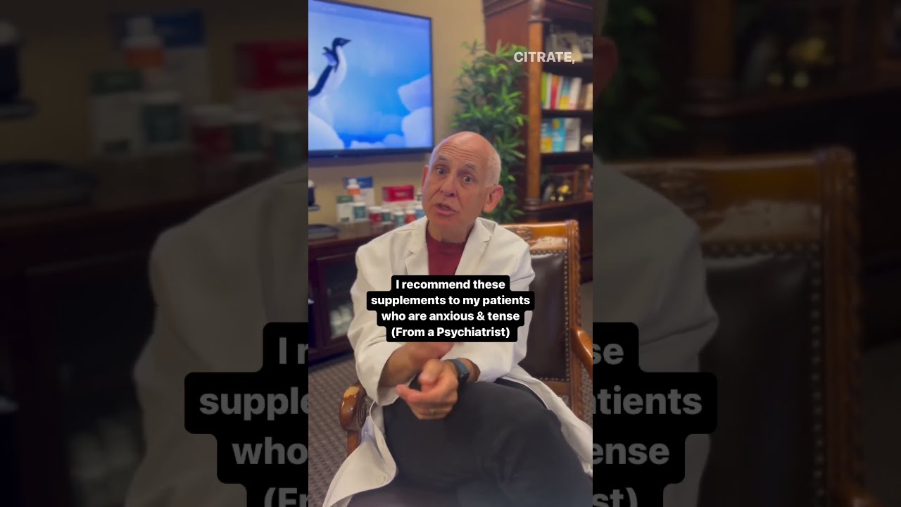 Recommend These Supplements To My Patients Who Are Anxious Tense Dr Daniel Amen