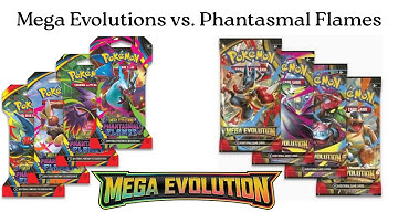Mega Evolutions vs Phantasmal Flames