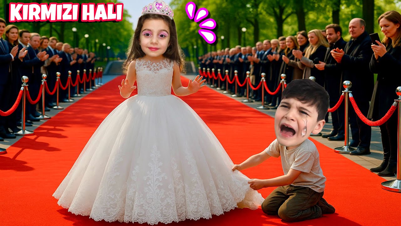 ASEL ELBİSE GİYDİ KIRMIZI HALIDA YÜRÜDÜ ‼️ UTKU KISKANDI ! @elifsinemtv @TroomTroom 