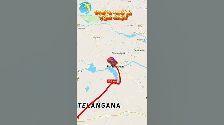 Hyderabad to kondagattu by Car 🚗 rout #kondagattuanjanna #kondagattu #hyderabad