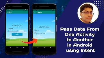 How to Pass Data From One Activity to Another in Android Studio