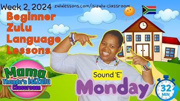 Monday Primary School Sound ‘i’ | Number: 3 |Zulu Language Lesson|uMsombuluko | Episode 11