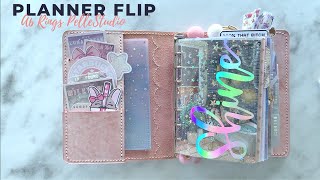 Planner Flip a6 Rings | Galaxy Setup | PelleStudio | JULY 2020