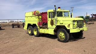 Fire Truck Selling at auction in Montana