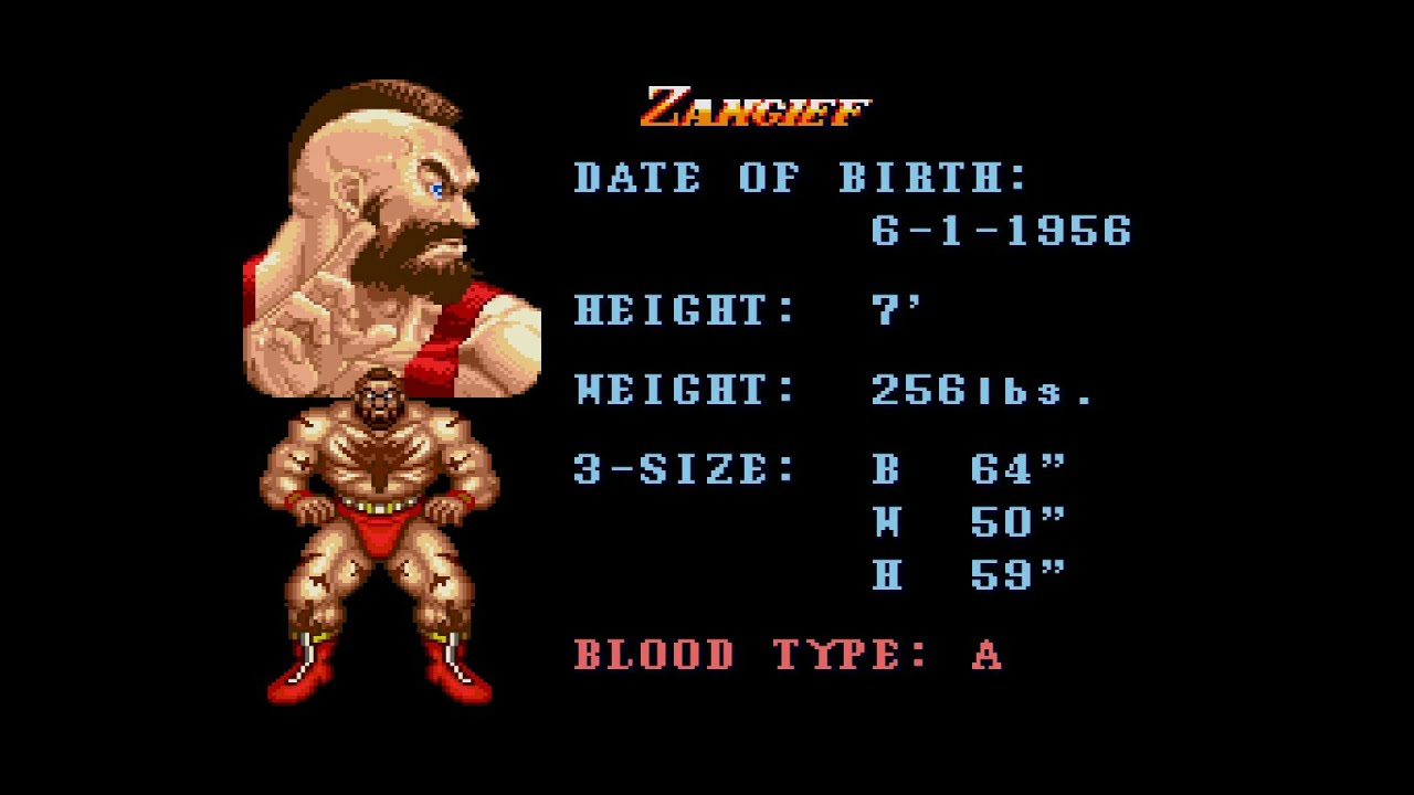Closed / Archive — Zangief ending - Super Street Fighter II: The New