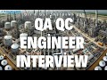 QA QC Engineer Job Interview Saudi Arabia Oil &amp; Gas Shutdown Maintenance  Static Equipment Chennai
