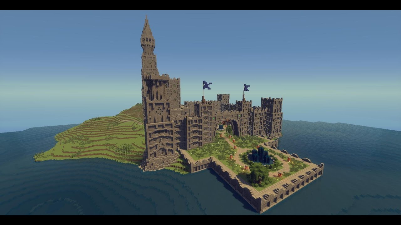 Minecraft Cinematic | Island Castle - YouTube
