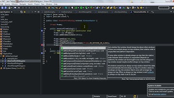13. JOptionPane 2 Java Swing Tutorial without voice