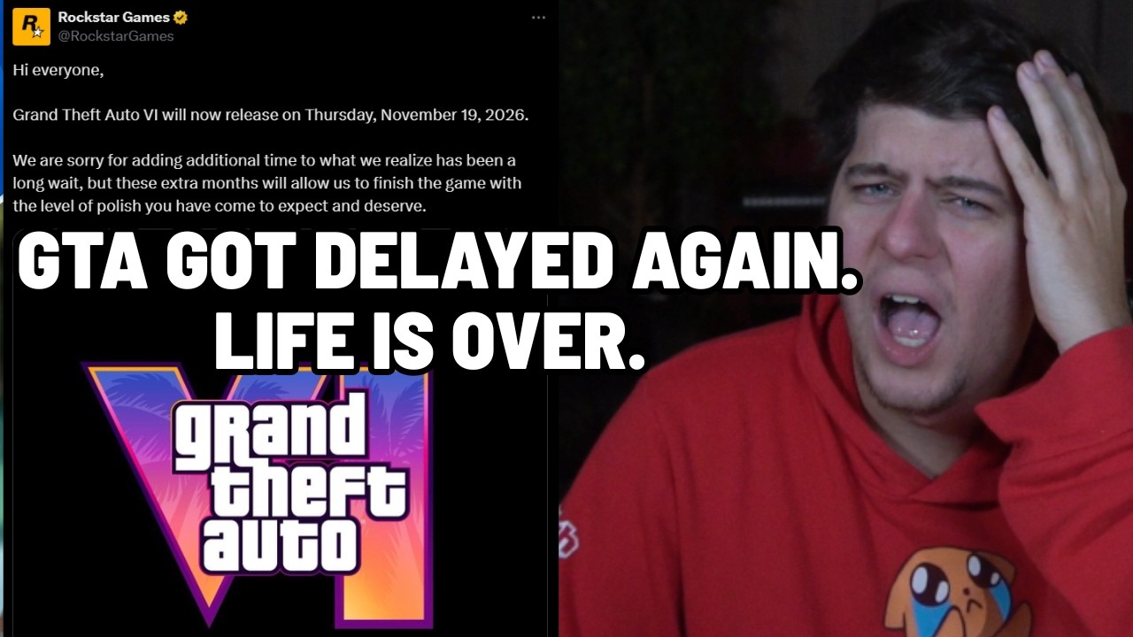 GTA 6 JUST GOT DELAYED AGAIN - FANS ARE UPSET AND IM SUPER SAD - GRAND ...