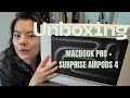 MacBook Pro Unboxing + Surprise AirPods 4!