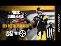 Postgame Press Conference (Week 10 vs Cincinnati Bengals): Ben Roethlisberger