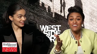 Watch ‘West Side Story’ Stars Rachel Zegler \& Ariana DeBose React to Oscar Buzz | THR News