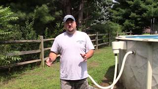A couple ways to get dirt off the bottom of your pool