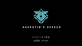 Destiny 2 | Warmind Rasputin' Speech - VFX and Audio highlight