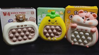 Hello Kitty Toys | Satisfying with Playing Push Pop It Eletrônico Fidget Toy ASMR