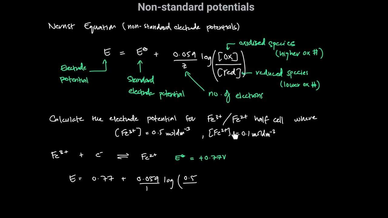 8-09-nernst-equation-a2-electrochemistry-a-level-chemistry-youtube