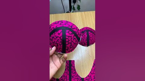 I made this cute Corset 🤗 #shorts #sewingtutorial #corsets