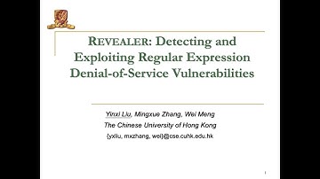Revealer: Detecting and Exploiting Regular Expression Denial-of-Service Vulnerabilities