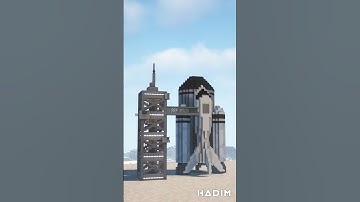 Minecraft Space Rocket 🚀🌟