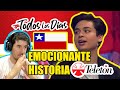 ARGENTINO reacciona  EMOCIONANTE 😭​ historia CHICO ELECTRICO en la Teletón 2022 🇨🇱​