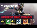 HIGHEST DMG Build! 6 Heartless + 4 Vigilant GG Combo! | Dota Underlords