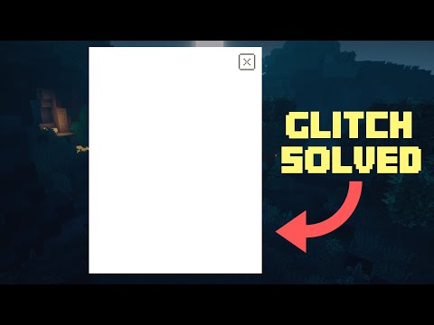 Blank White Box Menu Screen Glitch Minecraft Dungeons - SOLVED! - OLD LAUNCHER