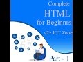 HTML for Beginners  Part-1  a2z ICT Zone Champa Das Gupta