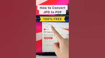 How to Convert JPG to PDF for FREE