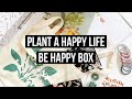 NEW Happy Planner Plant a Happy Life Be Happy Box! | Unboxing and First Impressions! | Gardening