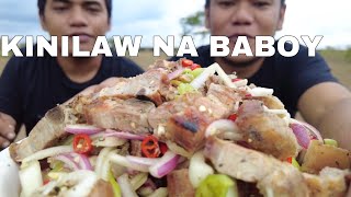 OUTDOOR COOKING | KINILAW NA BABOY