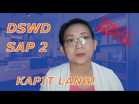 DSWD SAP 2 - Pahanap Part 3