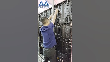 How to Install Rental LED Display and Connect the Cables