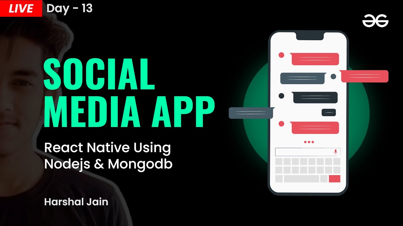 Build a Social Media App in React Native using Nodejs & MongoDB ( Day ...