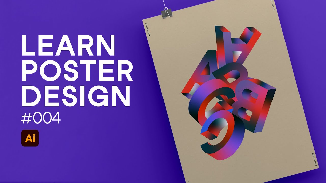 Poster Design Tutorial #004 - YouTube