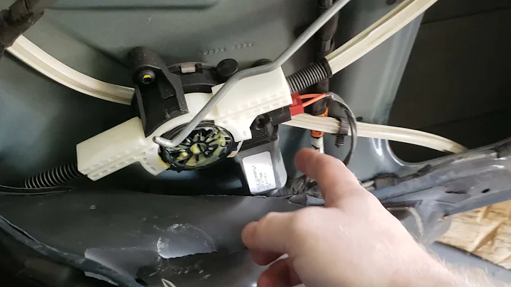 Dodge Caravan Stuck Window Fix