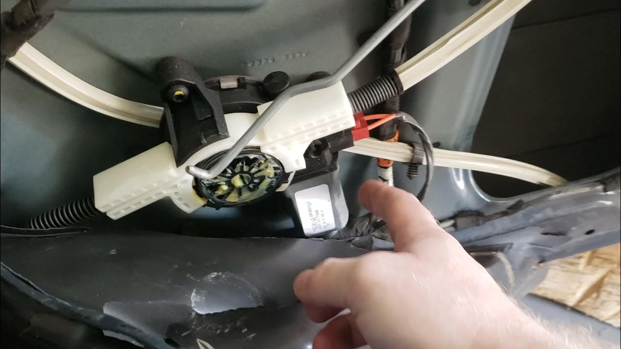 Dodge Caravan Stuck Window Fix - YouTube