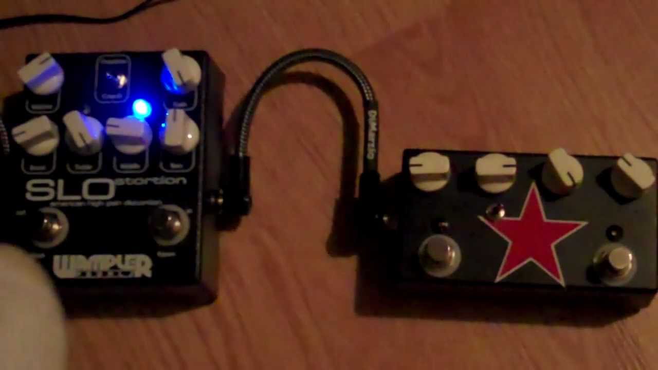 Wampler SLOstortion vs Punch Pedal 1985 - YouTube