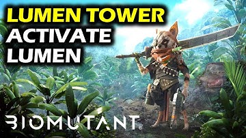 The Lumentower: Activate Lumen, The Beacon, Explore The Cave | Side Quest | Biomutant Walkthrough