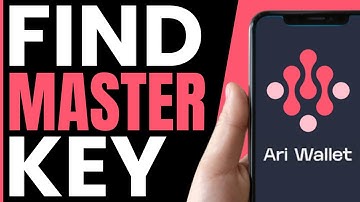 How To FIND Your MASTER KEY On Ari Wallet App (QUICK & EASY) 2025