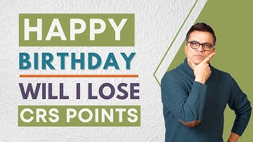 Will I lose CRS points if my birthday falls after I recieve ITA?