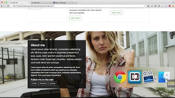 Bootstrap 4 Tutorial #6 Code a Responsive Website Part 3