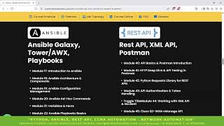 Network Automation Training - Python, Ansible, CCNA Automation, Rest-API | 7-Feb-2026 @ 10AM IST