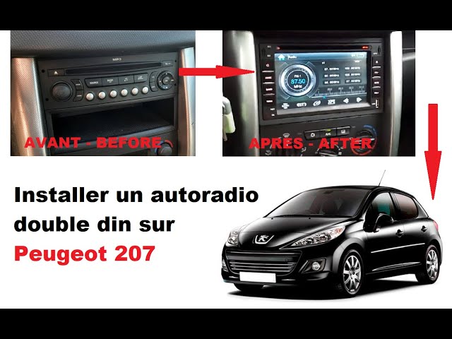 207 - Tuto installation autoradio avec Apple CarPlay 