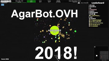 Agarbot.ovh | 200 Bots 2018 | Agar.io