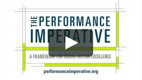 What's "The Performance Imperative"?