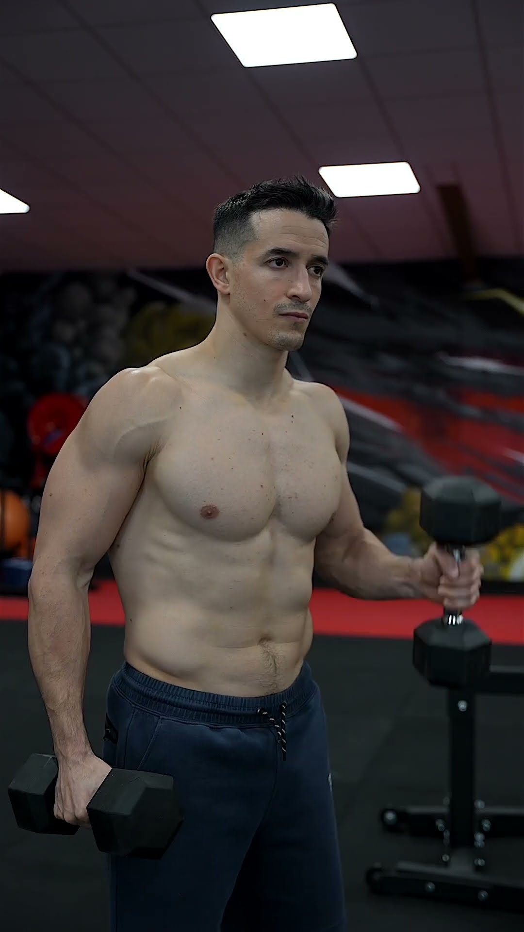 Dumbbell hammer curl perfect form !! ?
